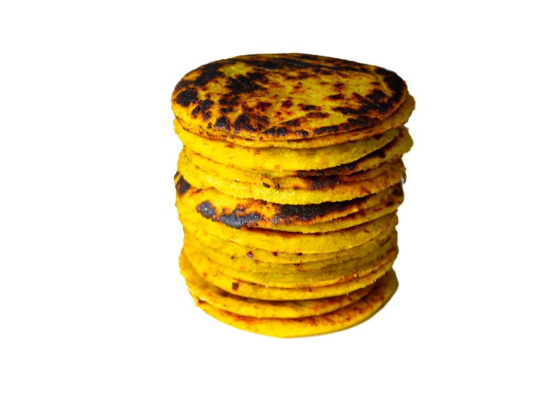 Arepas de plátano maduro rellenas de queso - Paquete x 5 unidades