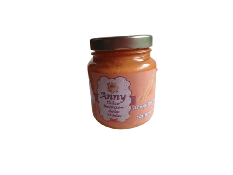 Arequipe de zanahoria - Frasco