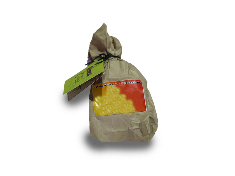 Barra de chocolate con desamargado de cascara de naranja (100 gramos)