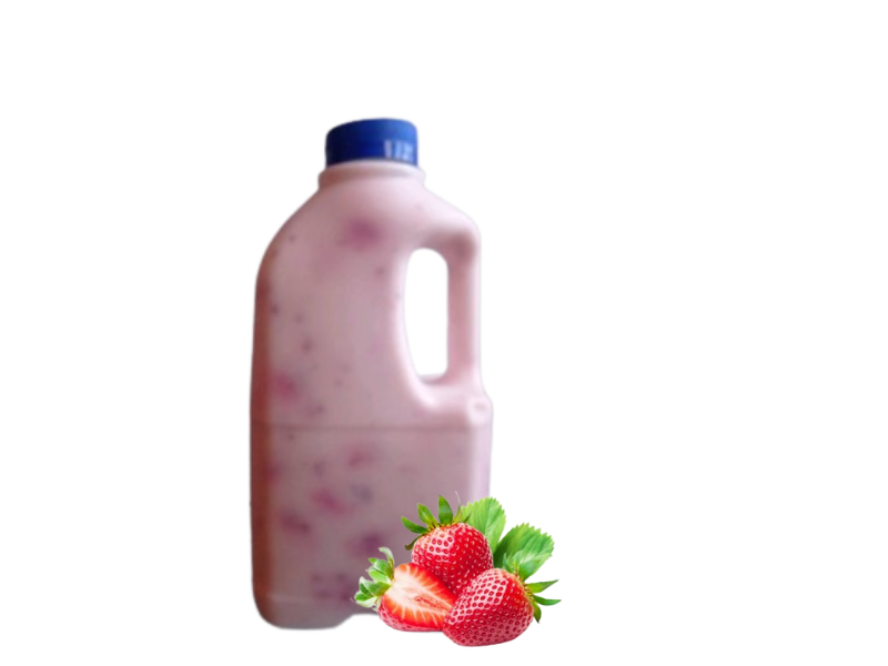 Yogurt de fresa (1 litro)