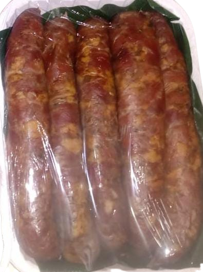 Bandeja de Chorizos  ahumado x 5 unidades